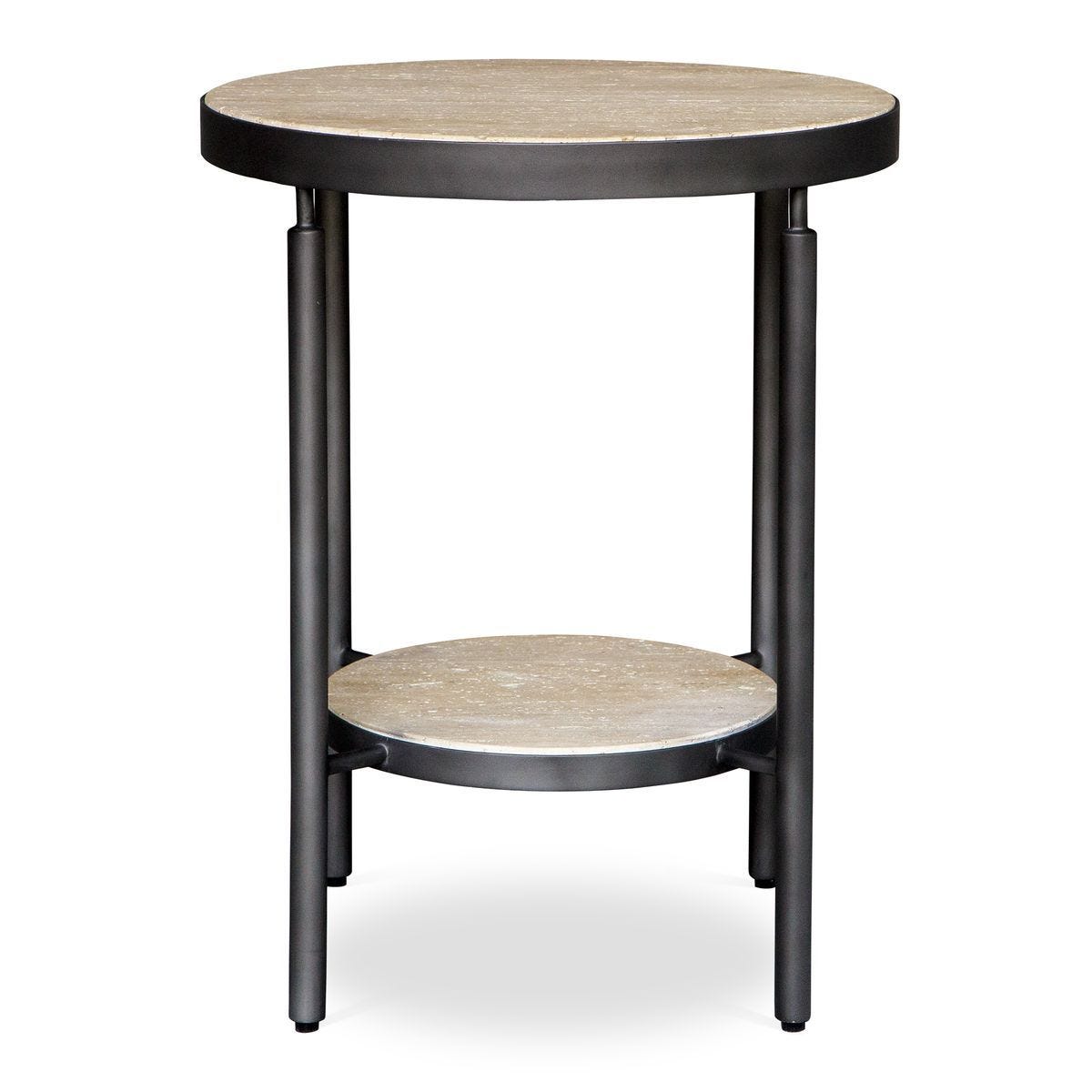 Dauntless Side Table - available in a variety of materials and styles | Image 2 | InSTYLE Home & Rugs