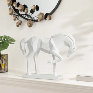 Carved Majestic Prancing Horse Decor Statue - unique decor accents to express your personal style | Image 5 | InSTYLE Home & Rugs