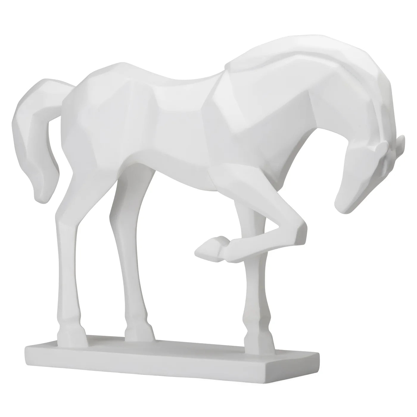 Carved Majestic Prancing Horse Decor Statue - unique decor accents to express your personal style | Image 2 | InSTYLE Home & Rugs