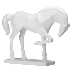 Carved Majestic Prancing Horse Decor Statue - unique decor accents to express your personal style | Image 2 | InSTYLE Home & Rugs