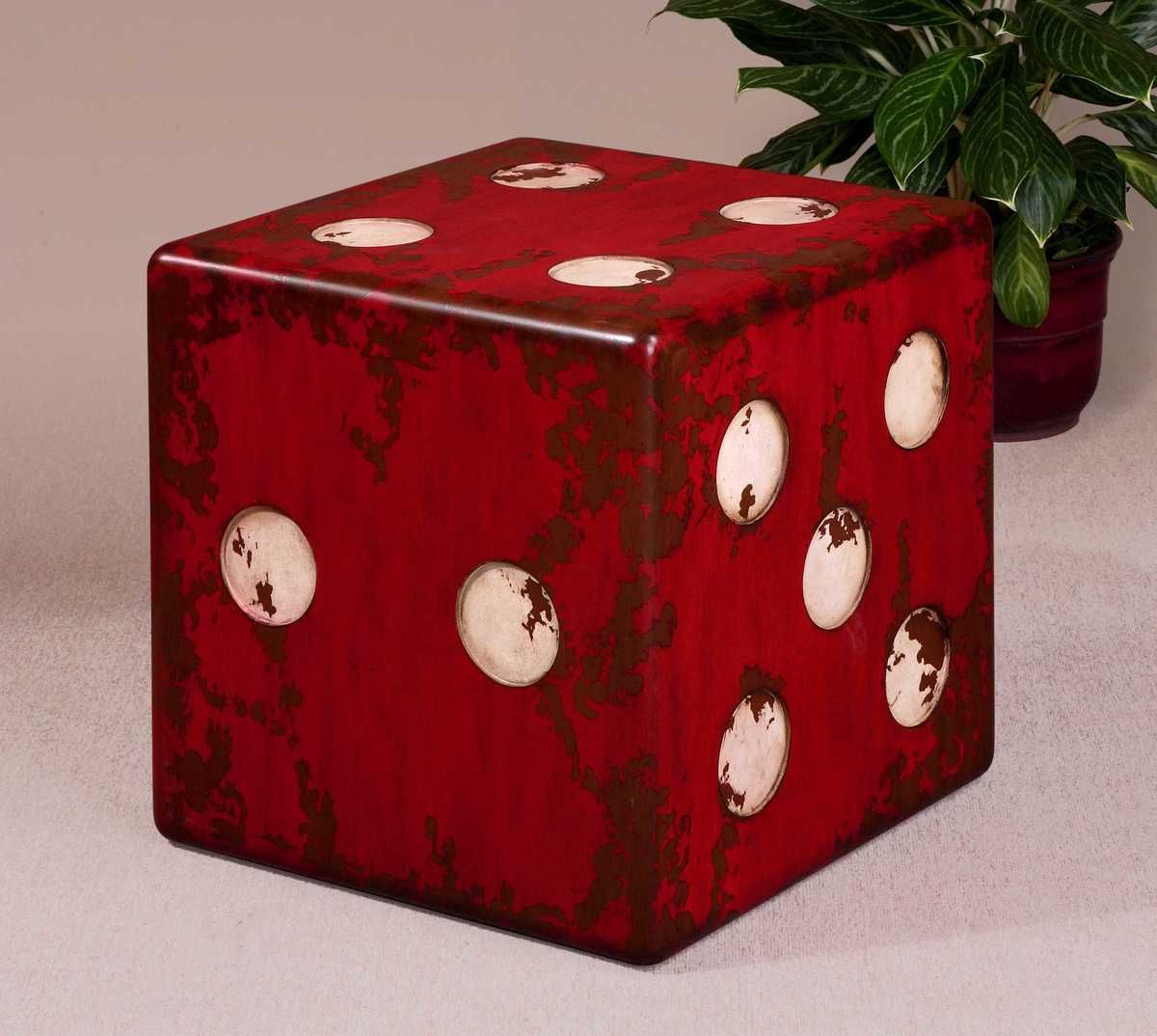 Dice Accent Table - chic accent table for contemporary home interiors | Image 1 | InSTYLE Home & Rugs