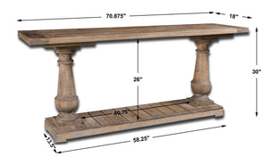 Stratford Console - compact console for organizing entryway or hallway essentials | Image 10 | InSTYLE Home & Rugs