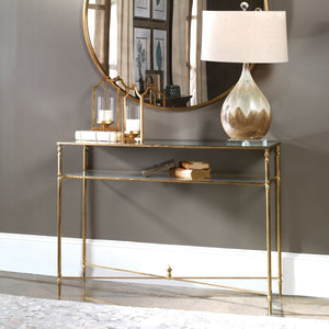 Henzler Console Table - elegant console table for modern living room decor | Image 4 | InSTYLE Home & Rugs