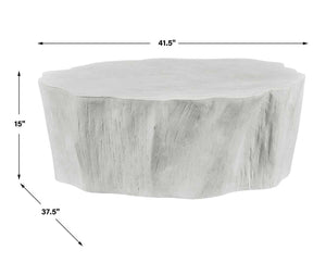 Woods Edge Coffee Table, White - stylish tables for living rooms | Image 6 | InSTYLE Home & Rugs