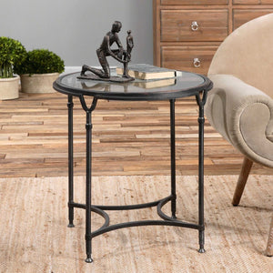 Samson Side Table - perfect for holding drinks, lamps, and other essentials | Image 1 | InSTYLE Home & Rugs