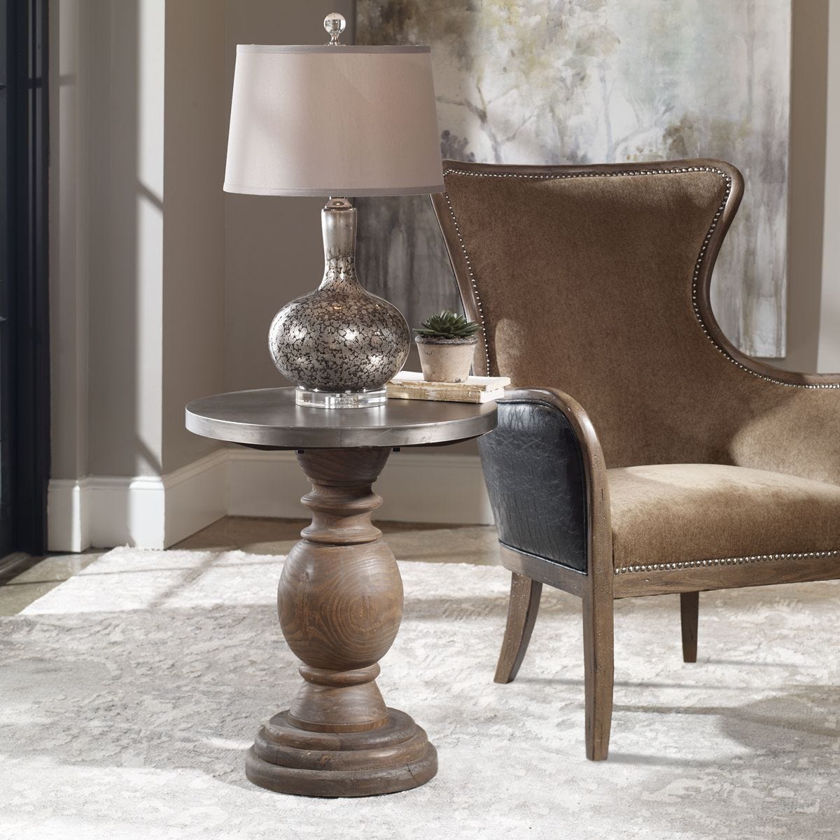 Blythe Side Table - available in a variety of materials and styles | Image 1 | InSTYLE Home & Rugs