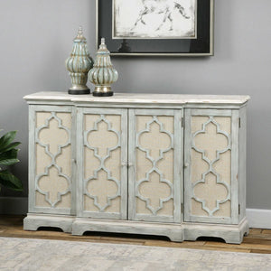 Sophie 4 Door Cabinet - elegant cabinets for your bar | Image 8 | InSTYLE Home & Rugs