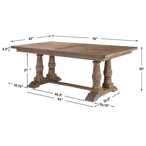 Stratford Rectangle Dining Table - perfect for family meals | Image 10 | InSTYLE Home & Rugs
