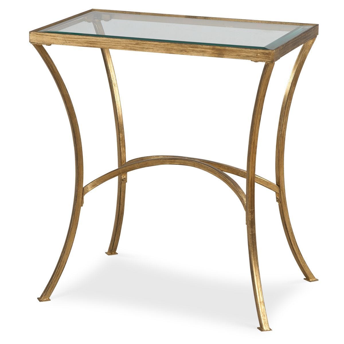 Alayna End Table, Gold - contemporary end table for sofas | Image 2 | InSTYLE Home & Rugs