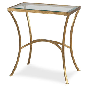 Alayna End Table, Gold - contemporary end table for sofas | Image 2 | InSTYLE Home & Rugs