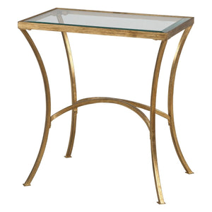 Alayna End Table, Gold - contemporary end table for sofas | Image 3 | InSTYLE Home & Rugs