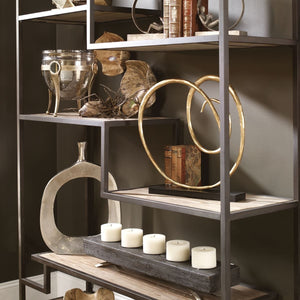 Sherwin Etagere, 2 Cartons - modern etagere for displaying decor and accessories | Image 6 | InSTYLE Home & Rugs