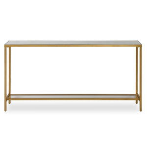 Hayley Console Table, Gold - elegant console table for modern living room decor | Image 2 | InSTYLE Home & Rugs