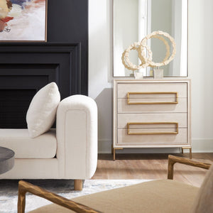 Alessia Accent Chest - wooden drawers chest for a classic touch to your home decor | Image 6 | InSTYLE Home & Rugs