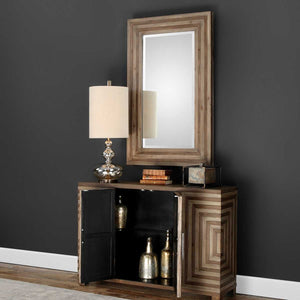 Layton Console Cabinet - compact console for organizing entryway or hallway essentials | Image 3 | InSTYLE Home & Rugs