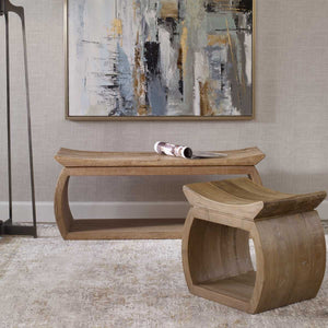 Connor Small Bench, Natural - stylish bench for any space | Image 5 | InSTYLE Home & Rugs