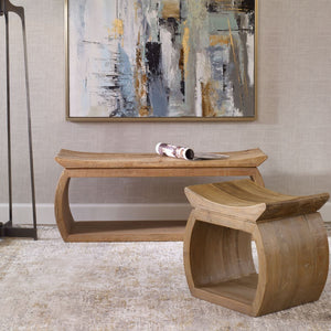 Connor Small Bench, Natural - stylish bench for any space | Image 3 | InSTYLE Home & Rugs