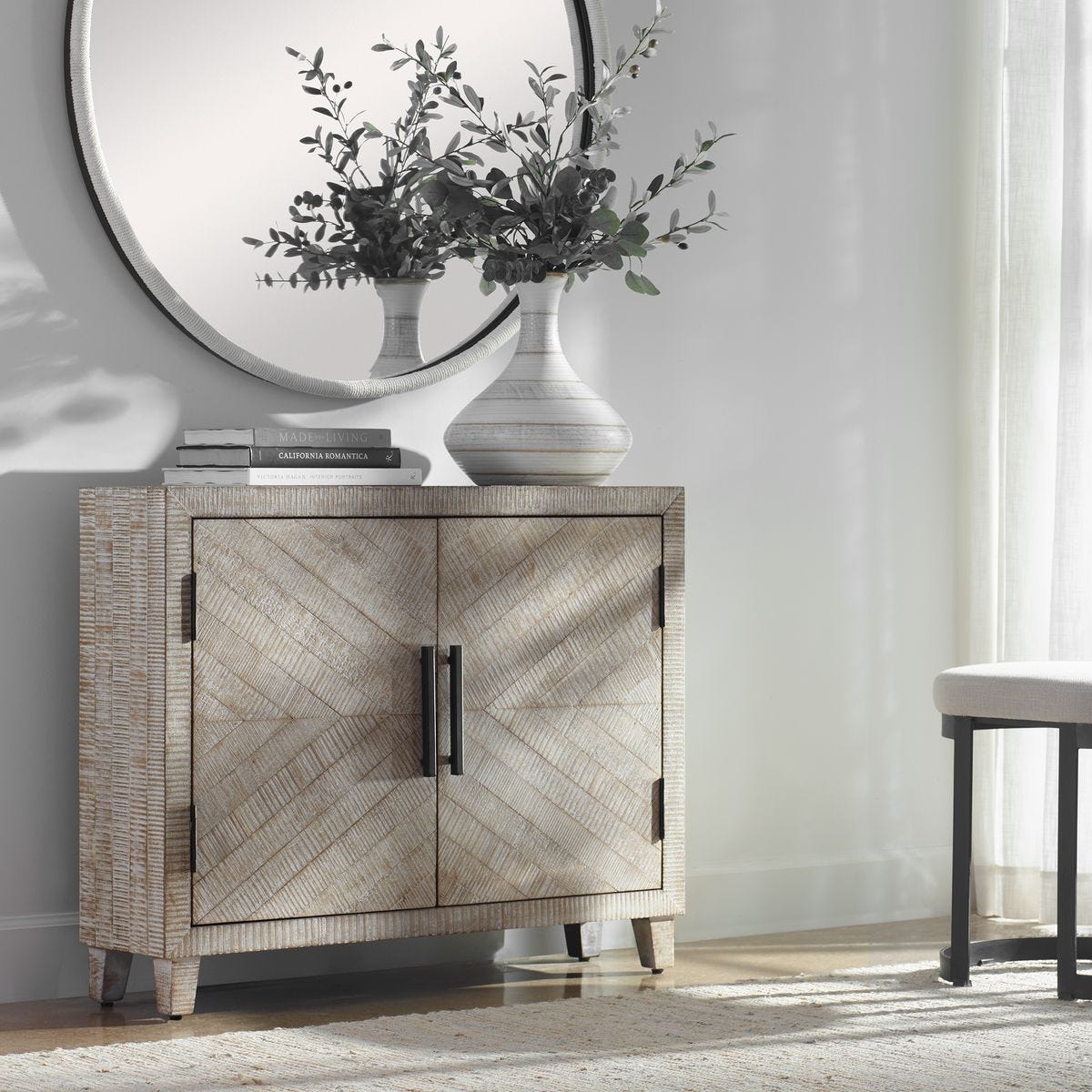 Adalind 2 Door Cabinet - elegant cabinets for your bar | Image 1 | InSTYLE Home & Rugs