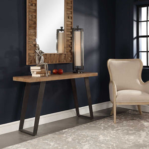 Freddy Console Table - compact console for organizing entryway or hallway essentials | Image 4 | InSTYLE Home & Rugs