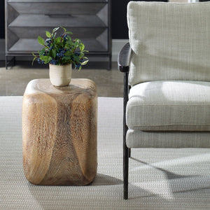 Loophole Accent Stool, Bleached Wash - available in various heights | Image 8 | InSTYLE Home & Rugs