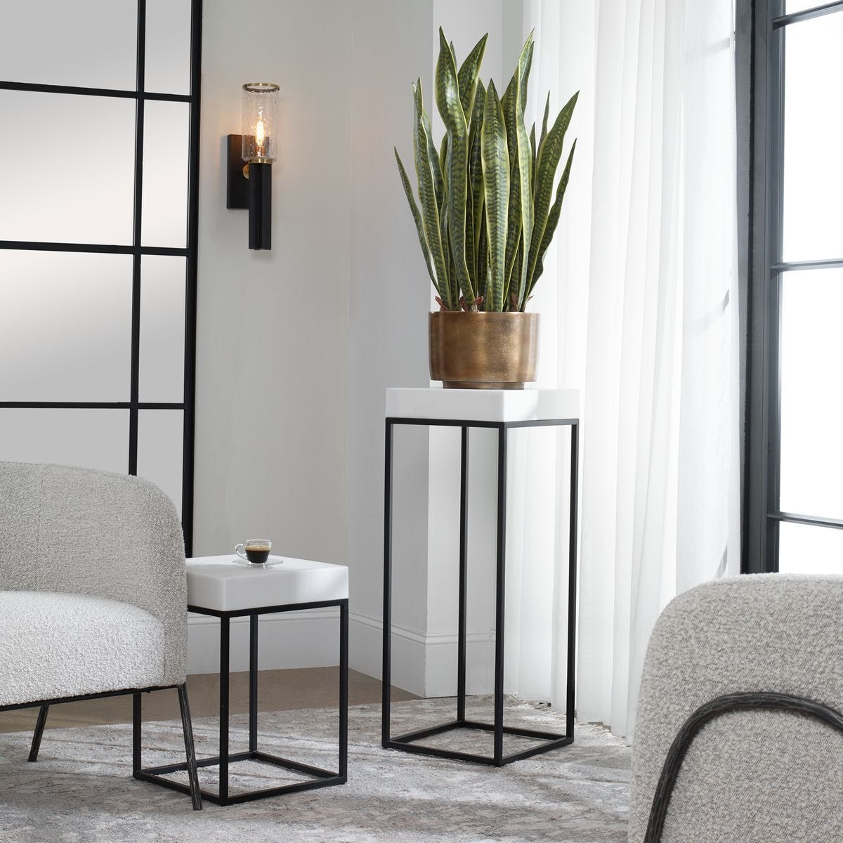 Gambia Plant Stand - stylish home accessories to complete your decor | Image 1 | InSTYLE Home & Rugs