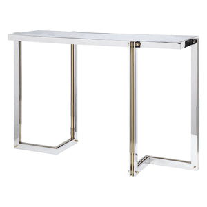 Locke Console Table - compact console for organizing entryway or hallway essentials | Image 3 | InSTYLE Home & Rugs