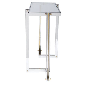 Locke Console Table - compact console for organizing entryway or hallway essentials | Image 4 | InSTYLE Home & Rugs