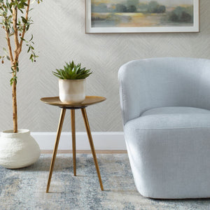 Lily Pad Accent Table - small accent table with storage for a clutter-free space | Image 1 | InSTYLE Home & Rugs