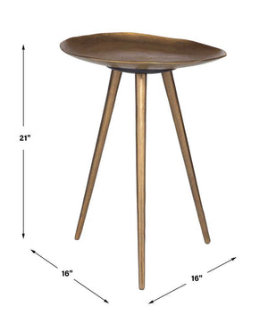 Lily Pad Accent Table - small accent table with storage for a clutter-free space | Image 6 | InSTYLE Home & Rugs