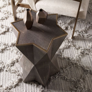 Capella Accent Table, Gray - small accent table with storage for a clutter-free space | Image 3 | InSTYLE Home & Rugs