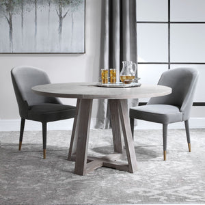 Gidran Dining Table, Gray, 2 Cartons - perfect for family meals | Image 8 | InSTYLE Home & Rugs