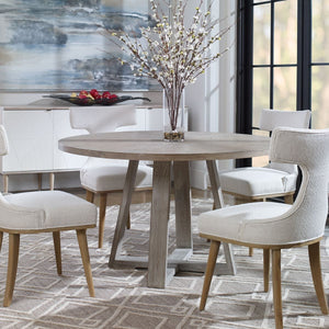 Gidran Dining Table, Gray, 2 Cartons - perfect for family meals | Image 6 | InSTYLE Home & Rugs
