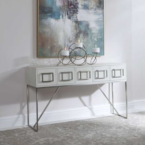 Abaya Console Table - compact console for organizing entryway or hallway essentials | Image 1 | InSTYLE Home & Rugs