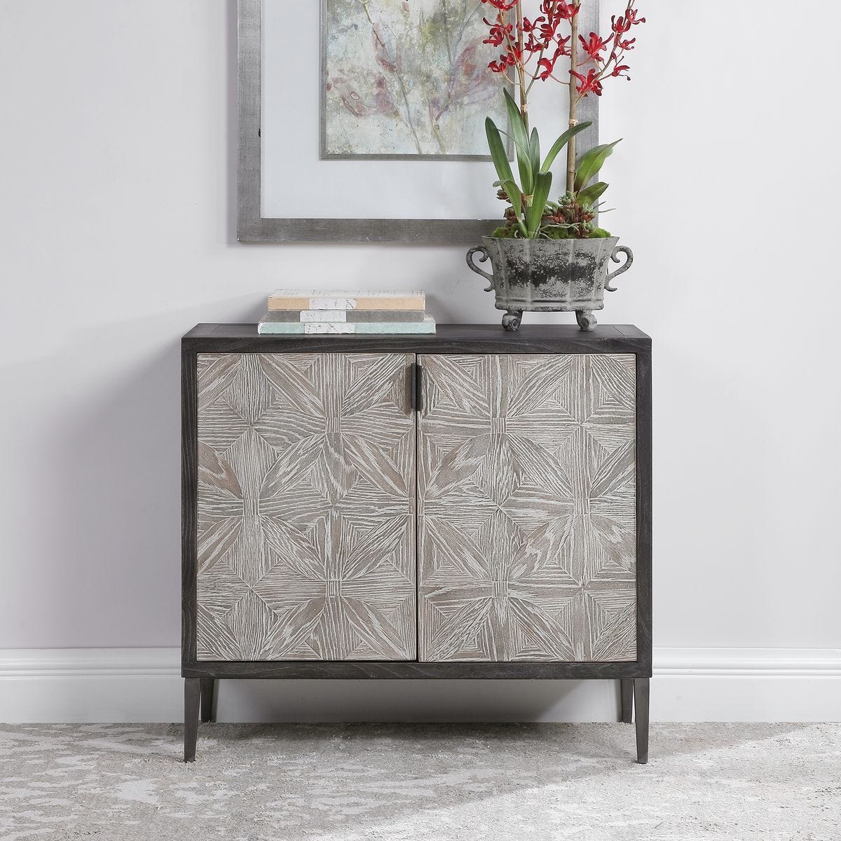 Laurentia 2 Door Cabinet - elegant cabinets for your bar | Image 1 | InSTYLE Home & Rugs