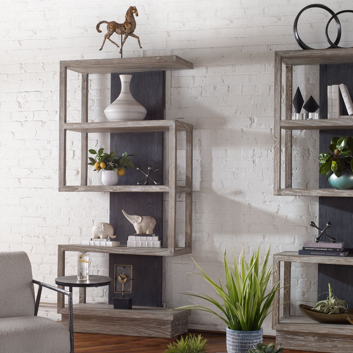 Nicasia Etagere - elegant etagere shelves for stylish home storage | Image 1 | InSTYLE Home & Rugs