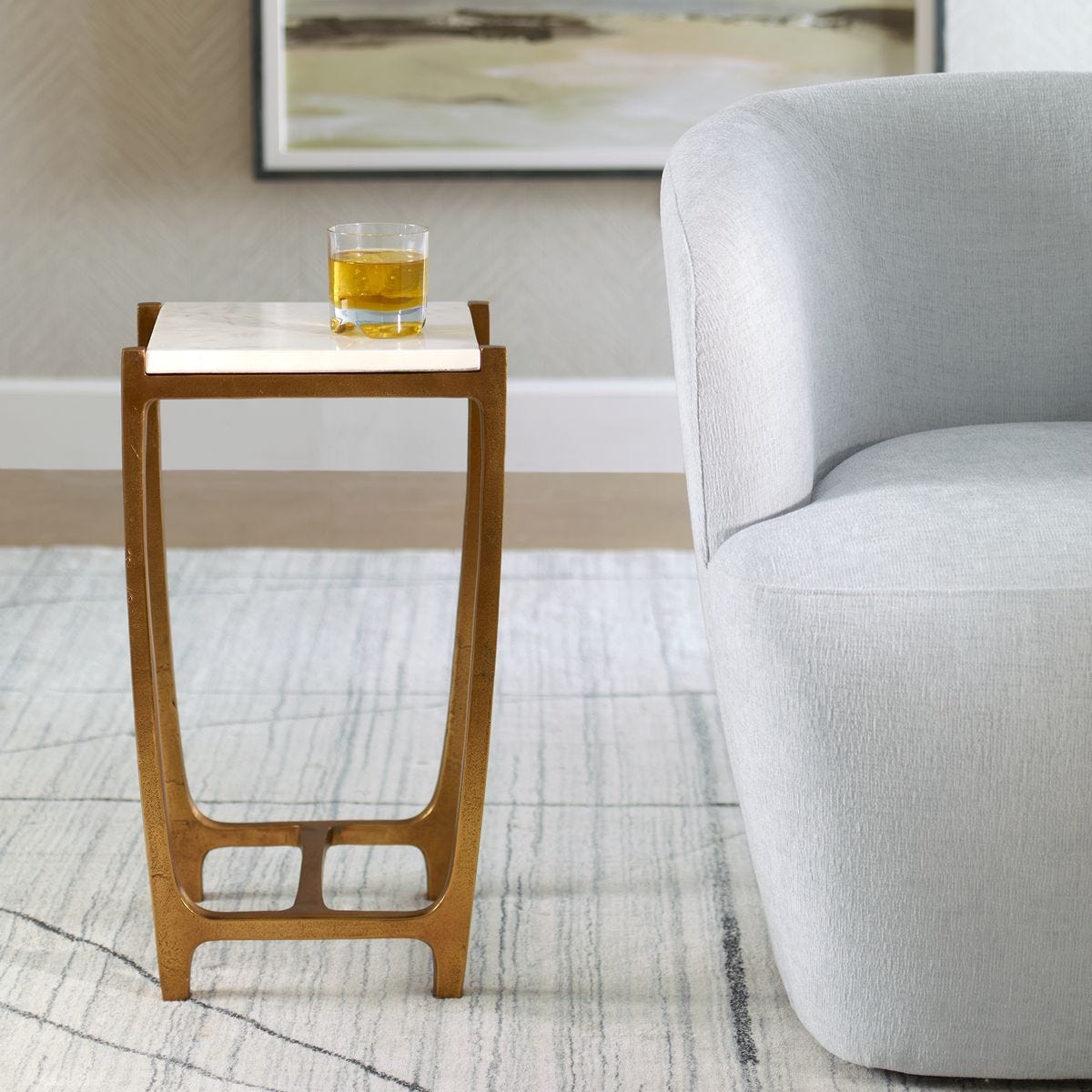 Affinity Accent Table - small accent table with storage for a clutter-free space | Image 1 | InSTYLE Home & Rugs
