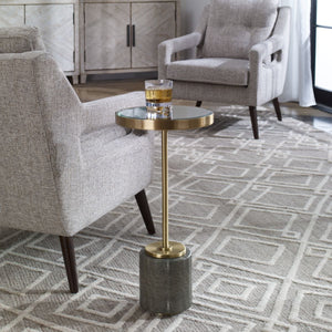 Laurier Drink Table, Gray - functional design with style | Image 1 | InSTYLE Home & Rugs