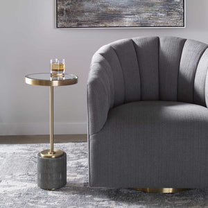 Laurier Drink Table, Gray - functional design with style | Image 4 | InSTYLE Home & Rugs