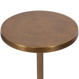 Sanaga Indoor-Outdoor Drink Table, Gold - contemporary end table for sofas | Image 5 | InSTYLE Home & Rugs