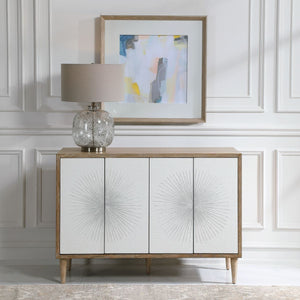 Dani 4 Door Cabinet - perfect storage for drinks and glassware | Image 1 | InSTYLE Home & Rugs