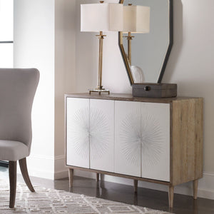 Dani 4 Door Cabinet - perfect storage for drinks and glassware | Image 7 | InSTYLE Home & Rugs