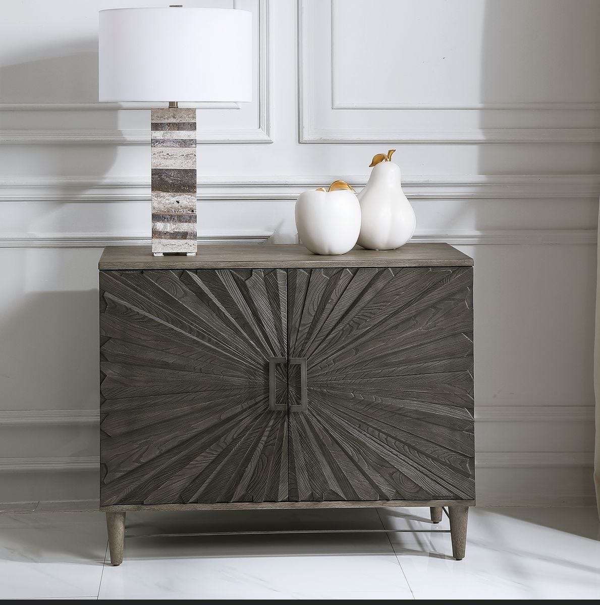 Shield 2 Door Cabinet - elegant cabinets for your bar | Image 1 | InSTYLE Home & Rugs