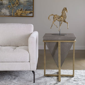 Bertrand Accent Table, Shagreen - functional accent table with unique design for any room | Image 1 | InSTYLE Home & Rugs