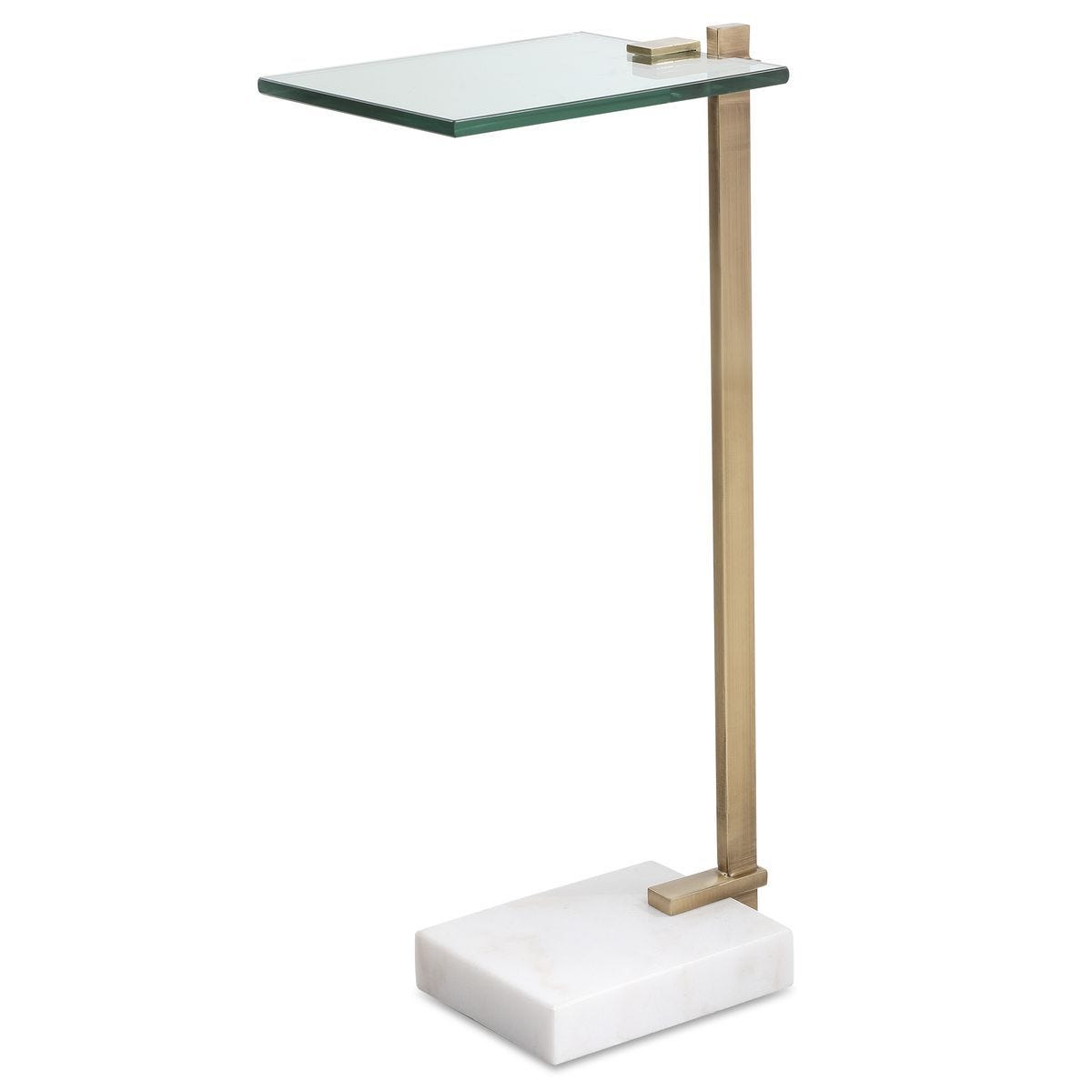 Butler Accent Table, White - small accent table with storage for a clutter-free space | Image 2 | InSTYLE Home & Rugs