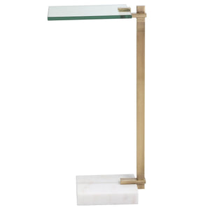 Butler Accent Table, White - small accent table with storage for a clutter-free space | Image 4 | InSTYLE Home & Rugs