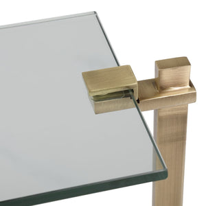 Butler Accent Table, White - small accent table with storage for a clutter-free space | Image 6 | InSTYLE Home & Rugs