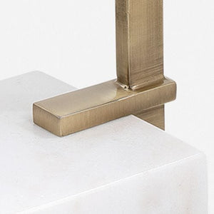 Butler Accent Table, White - small accent table with storage for a clutter-free space | Image 9 | InSTYLE Home & Rugs