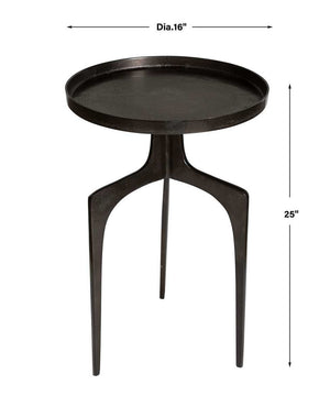 Kenna Accent Table, Bronze - functional accent table with unique design for any room | Image 5 | InSTYLE Home & Rugs