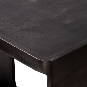 Derwent Side Table, Dark Nickel - perfect for holding drinks, lamps, and other essentials | Image 3 | InSTYLE Home & Rugs