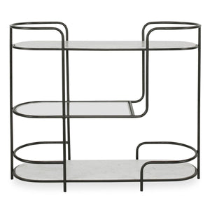 Trolley Bar Console, 2 Cartons - versatile console for stylish storage and display in any room | Image 2 | InSTYLE Home & Rugs
